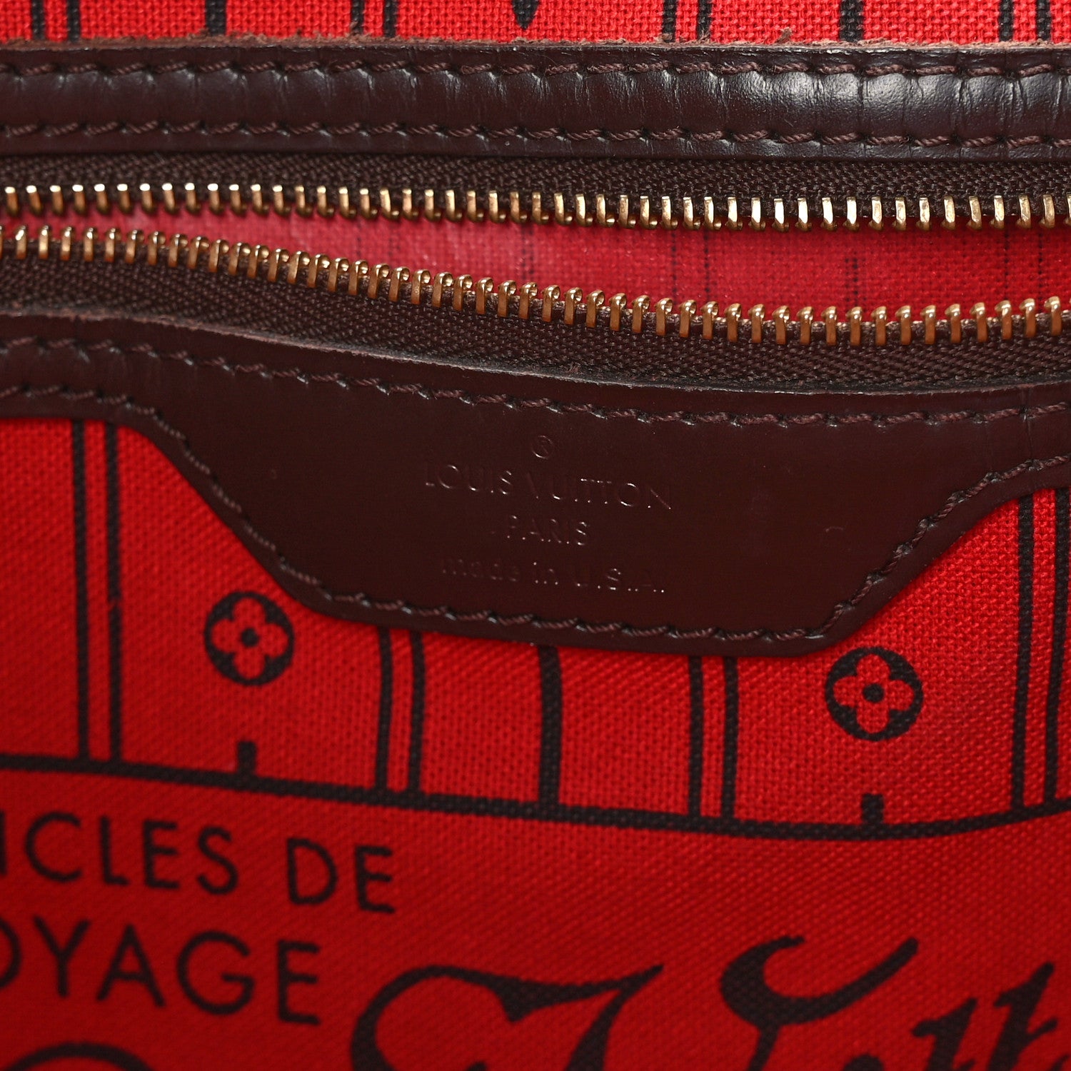 Louis Vuitton Damier Ebene Neo Neverfull MM 6 of 10