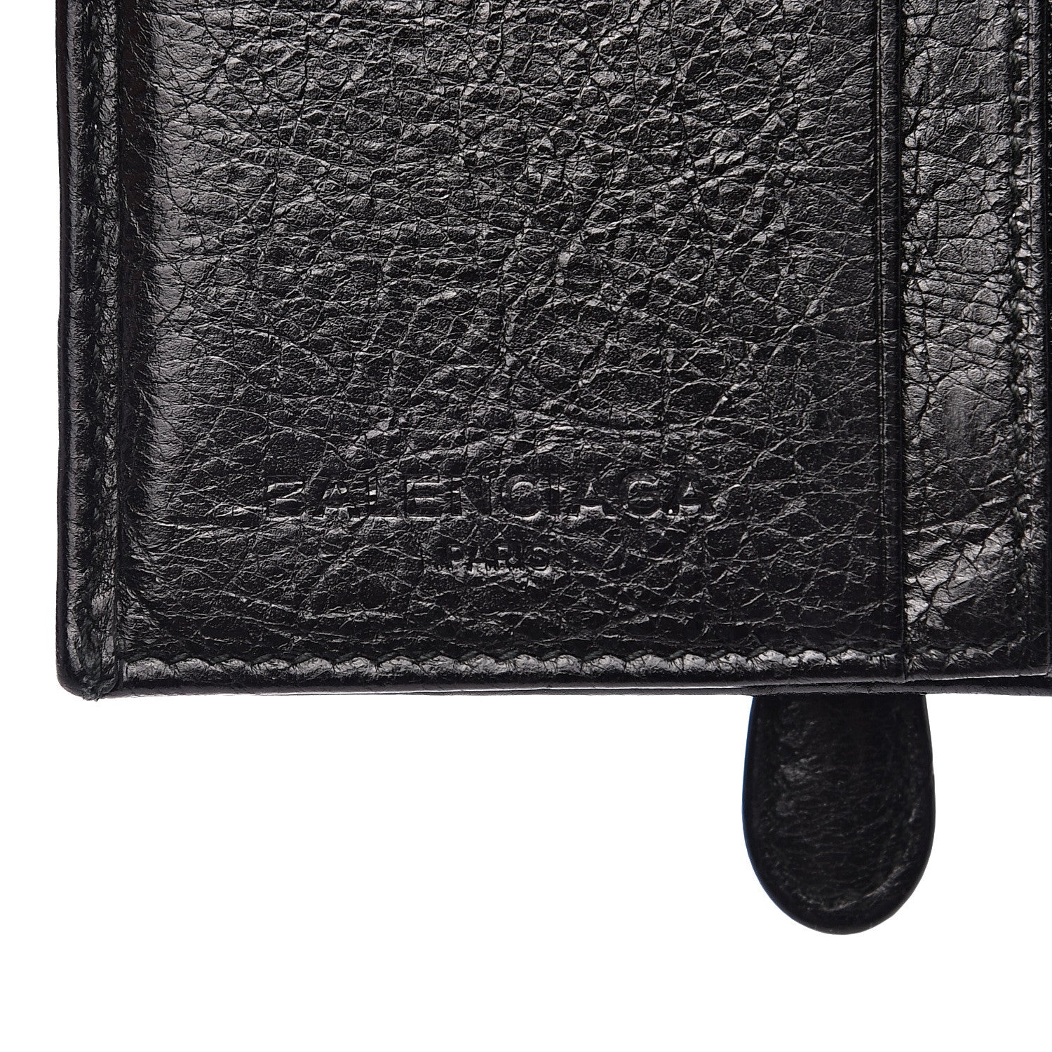 Balenciaga Agneau Giant 12 Gold Hardware Card Case Black 6 of 7