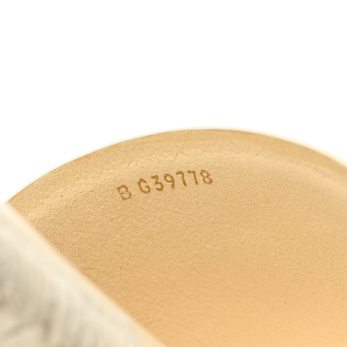 Lambskin CC Espadrille Slip On Sandals 41 White