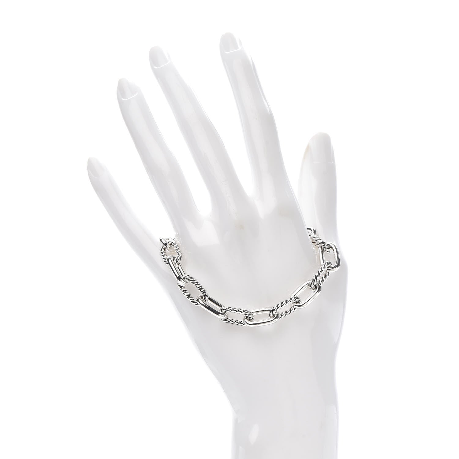 David Yurman Sterling Silver 11mm Madison Chain Bracelet 2 of 4