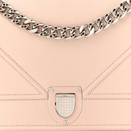 Christian Dior Grained Calfskin Medium Diorama Flap Bag Rose Poudre 8 of 13