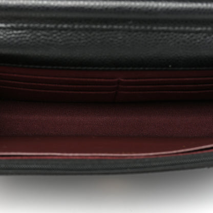 Chanel Caviar Quilted Wallet On Chain WOC Black 5 of 9