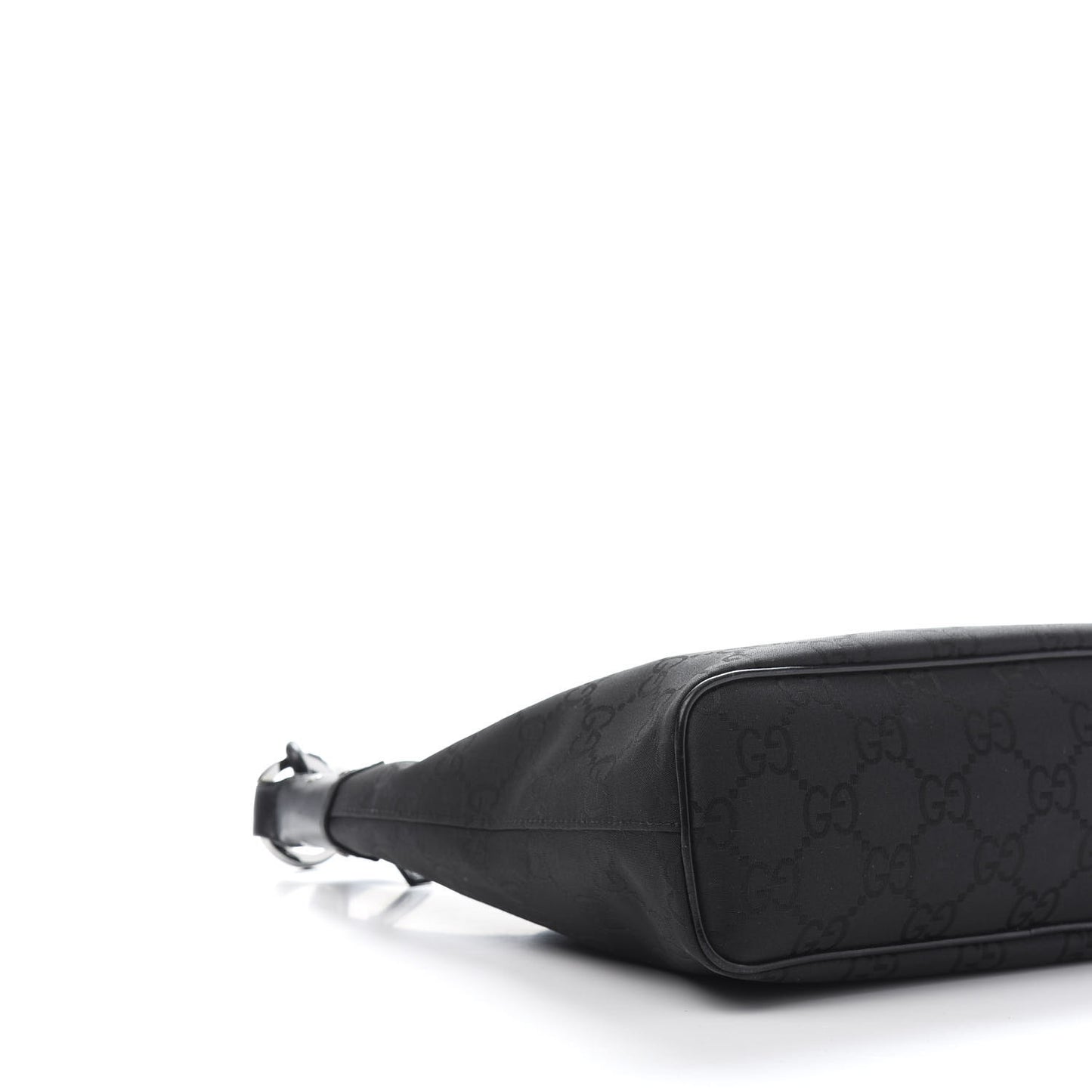 Nylon Monogram Small Hobo Black
