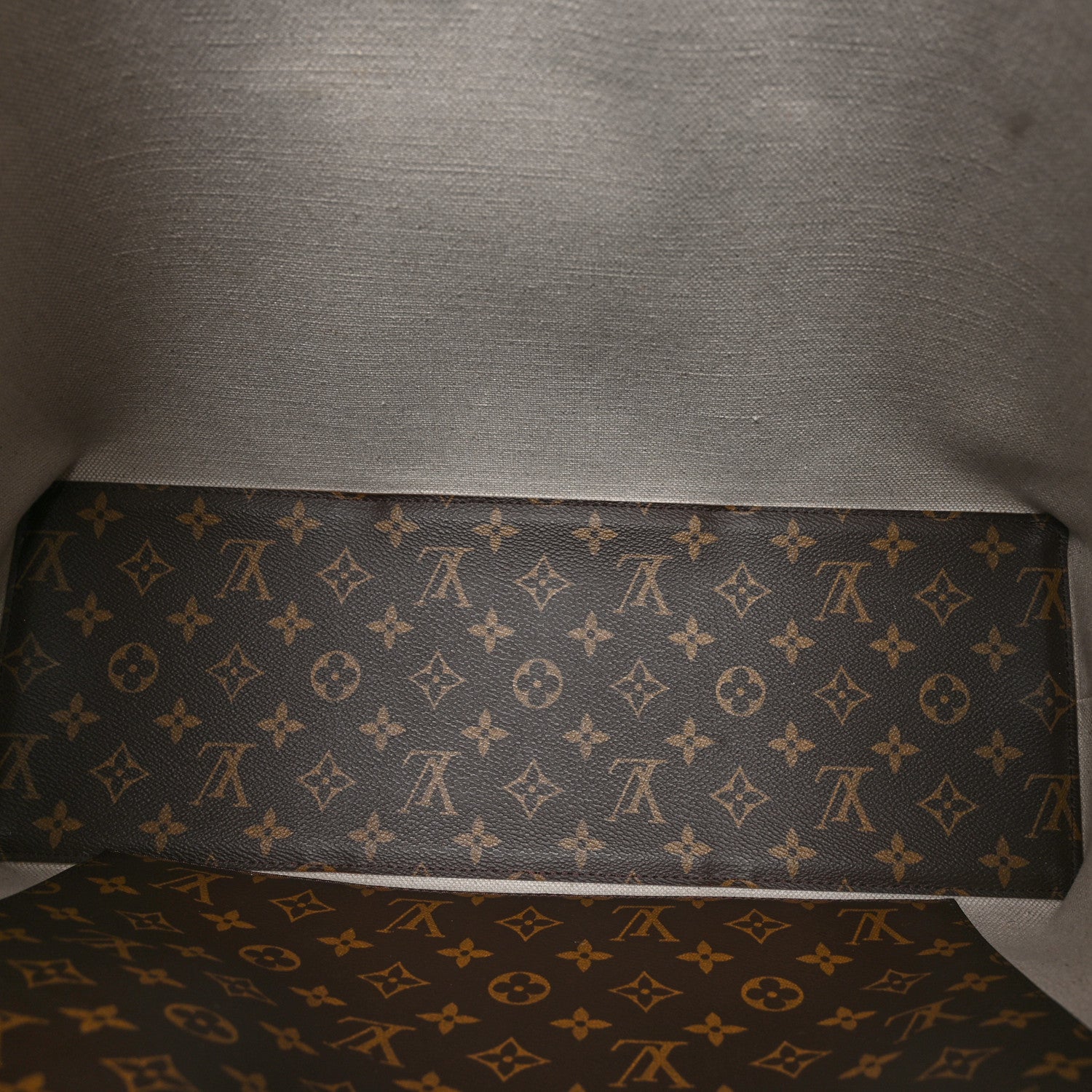 Louis Vuitton Monogram Macassar Weekend Tote GM 6 of 9