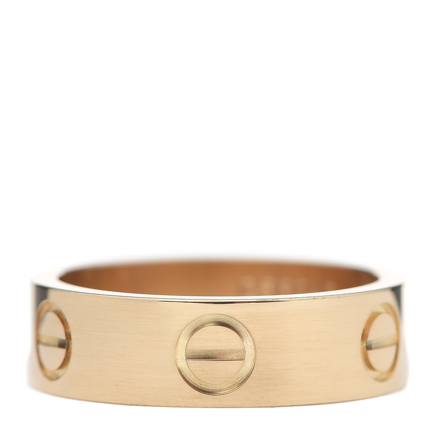 Cartier 18K Yellow Gold 5.5mm LOVE Ring 52 6 1 of 5