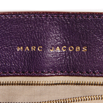 Marc Jacobs Goatskin Quilted Mary Flap Purple 6 of 9