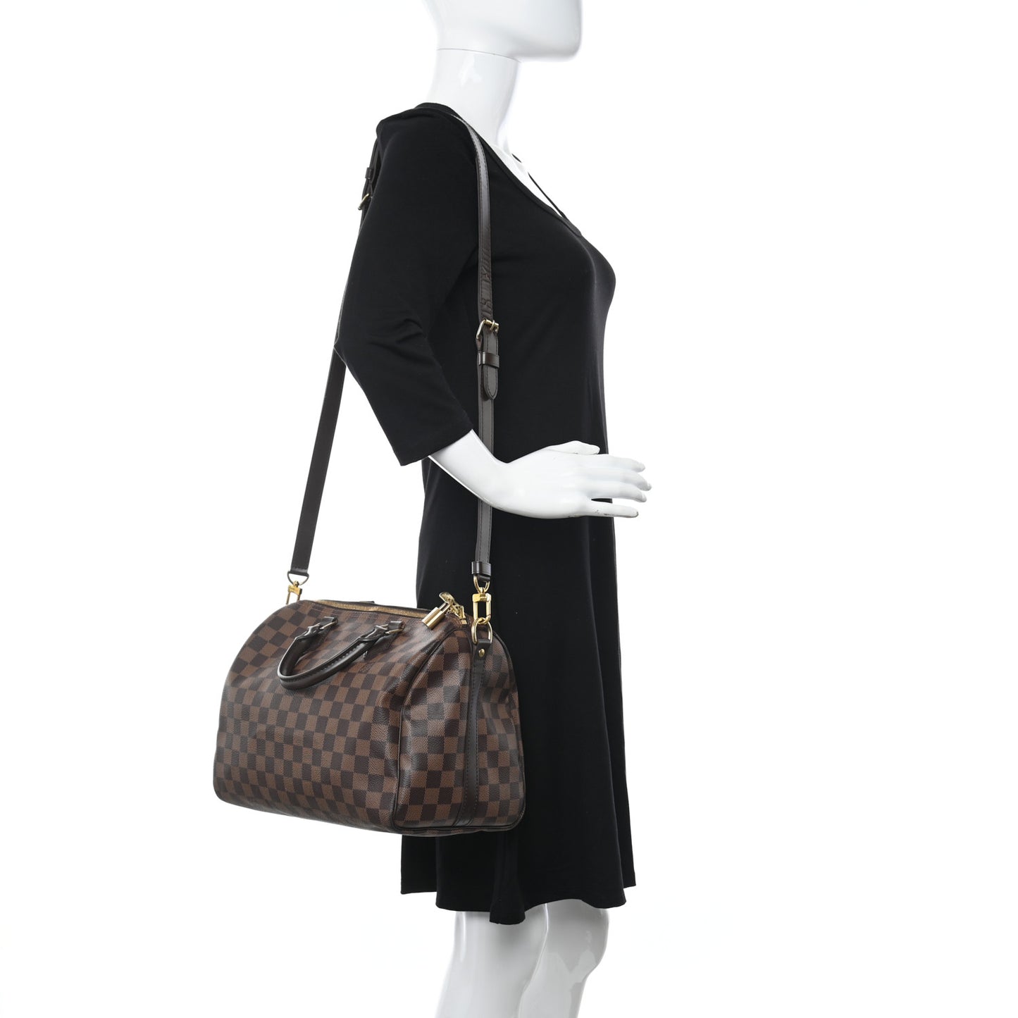 Damier Ebene Speedy Bandouliere 30
