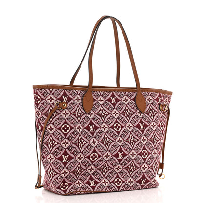 Louis Vuitton Jacquard Since 1854 Neverfull MM Bordeaux 4 of 12
