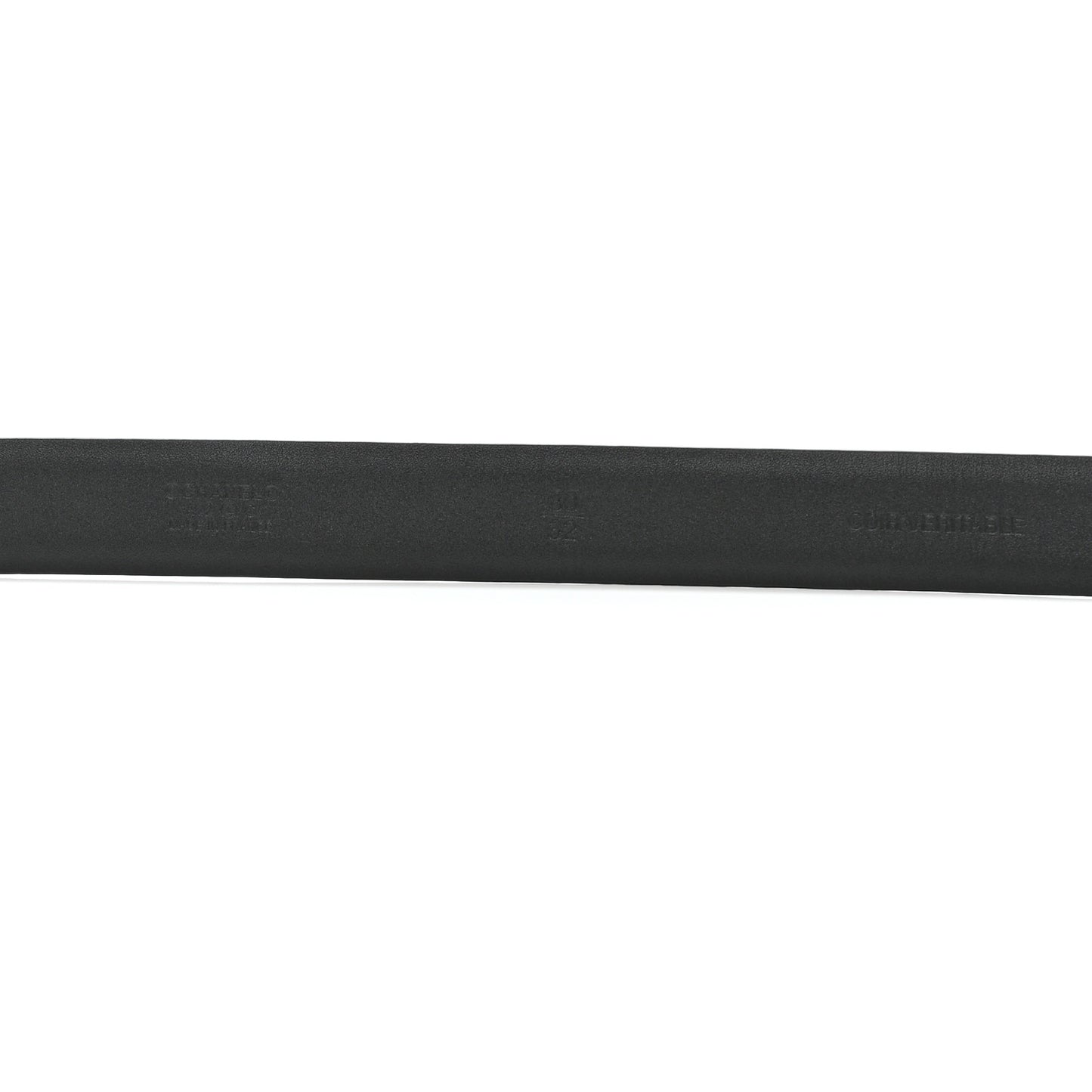 Calfskin Crystal Pearls Coronation CC Belt 80/32 Black