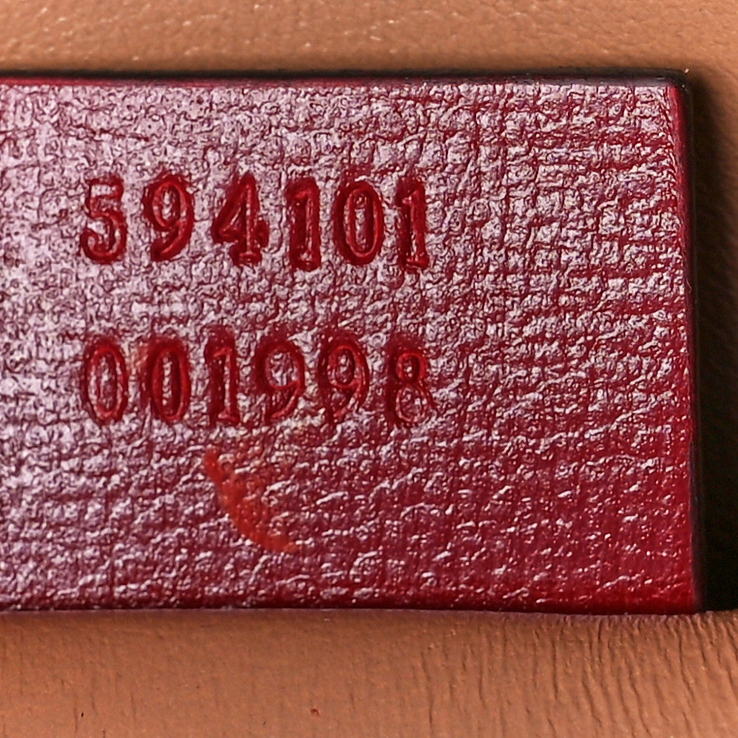 Gucci Textured Calfskin Torchon GG Broadway Envelope Clutch Romantic Cherry 8 of 12