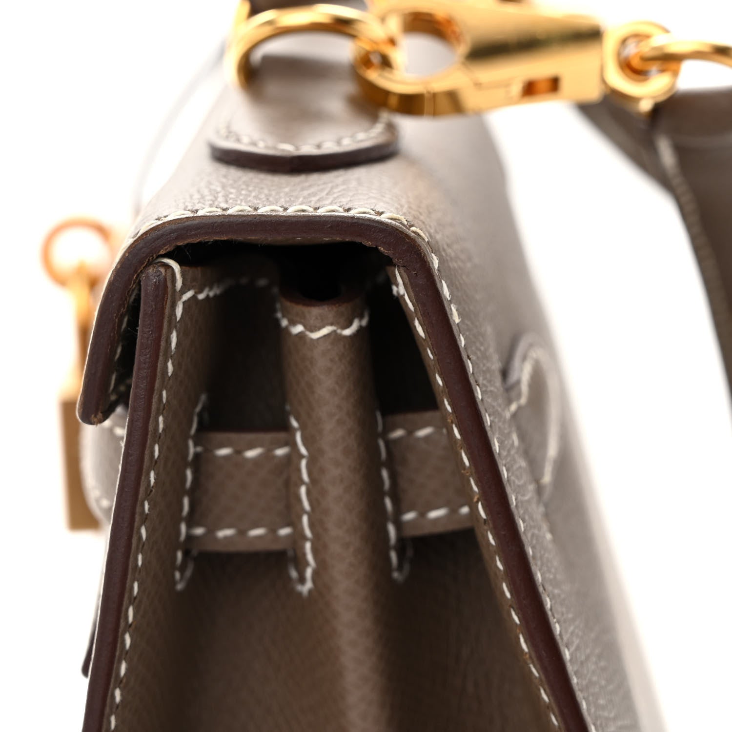 Hermes Epsom Kelly Sellier 25 Etoupe 11 of 11