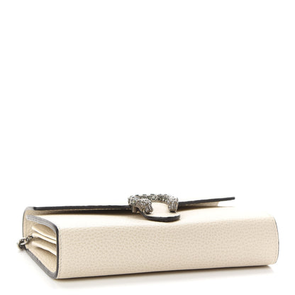 Gucci Dollar Calfskin Mini Dionysus Chain Wallet Mystic White 4 of 9