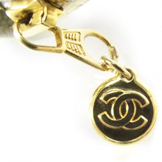 Chanel Caviar French Wallet White 6 of 8
