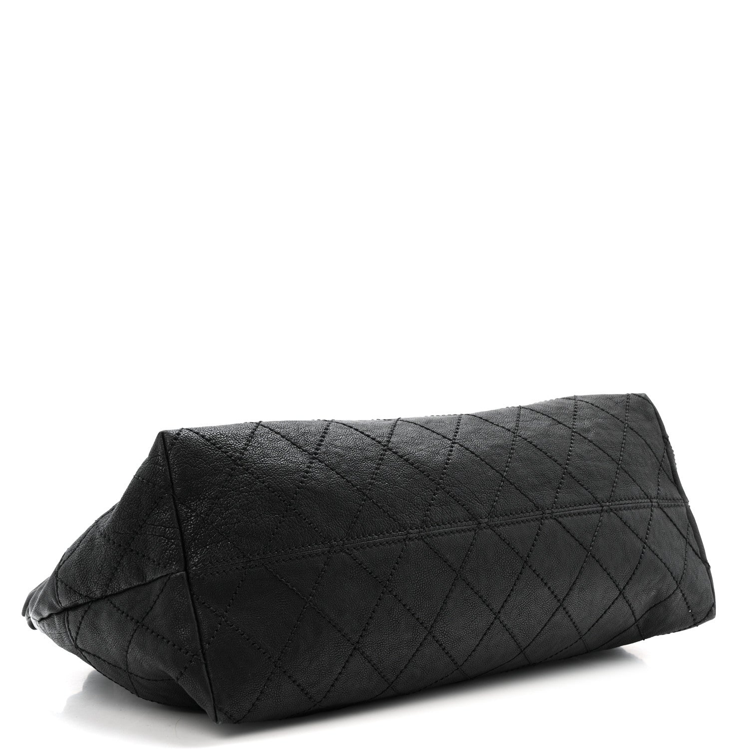 Chanel Calfskin Baby Coco Cabas Black Black 5 of 15