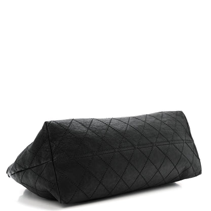 Chanel Calfskin Baby Coco Cabas Black Black 5 of 15