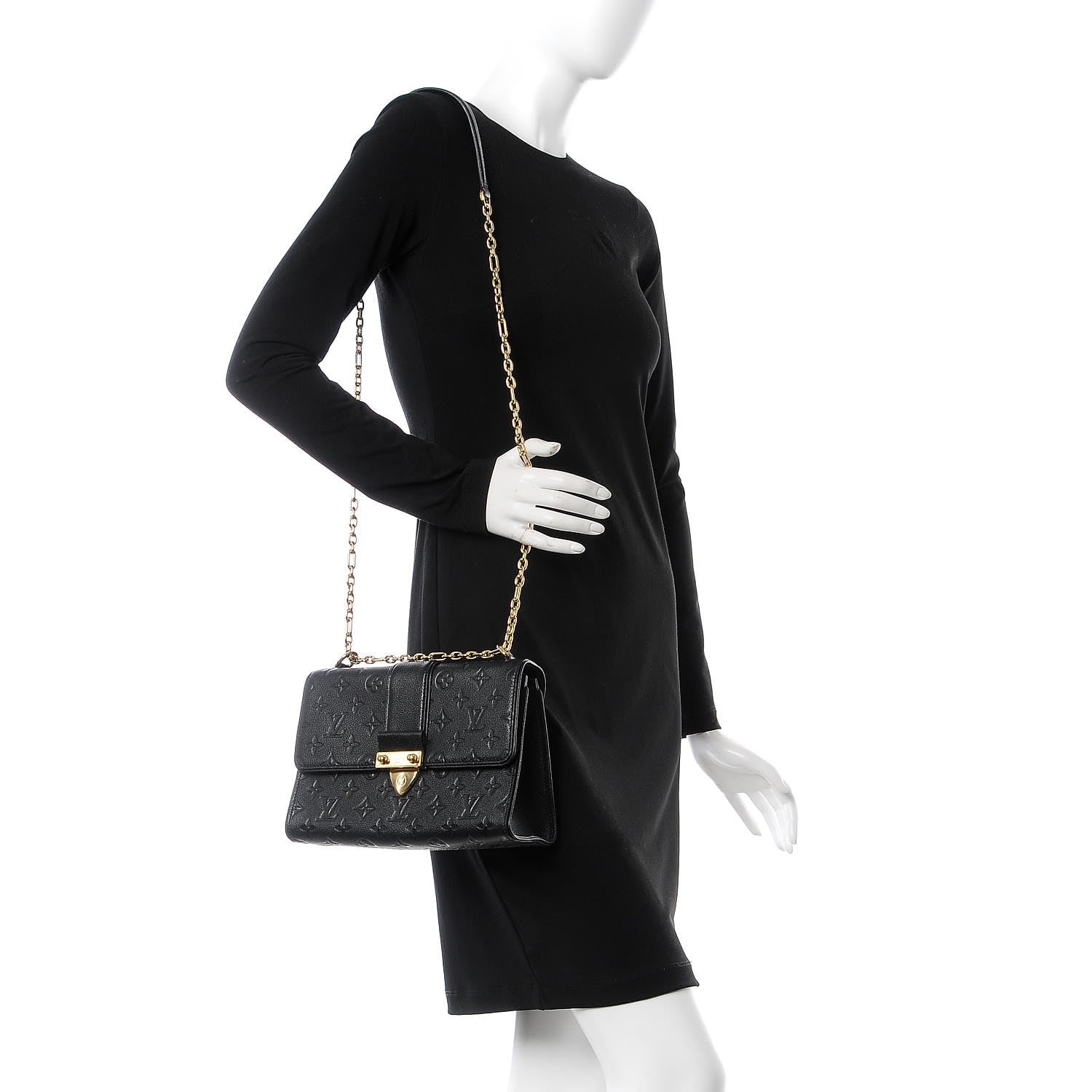Louis Vuitton Empreinte Saint Sulpice PM Black 2 of 8