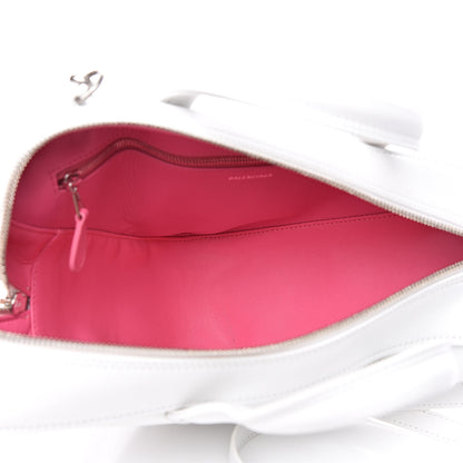 Balenciaga Calfskin S Triangle Duffle White 5 of 9