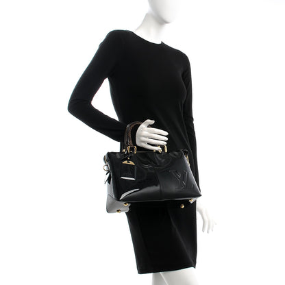 Louis Vuitton Patent Calfskin Miroir Tote Black 4 of 9