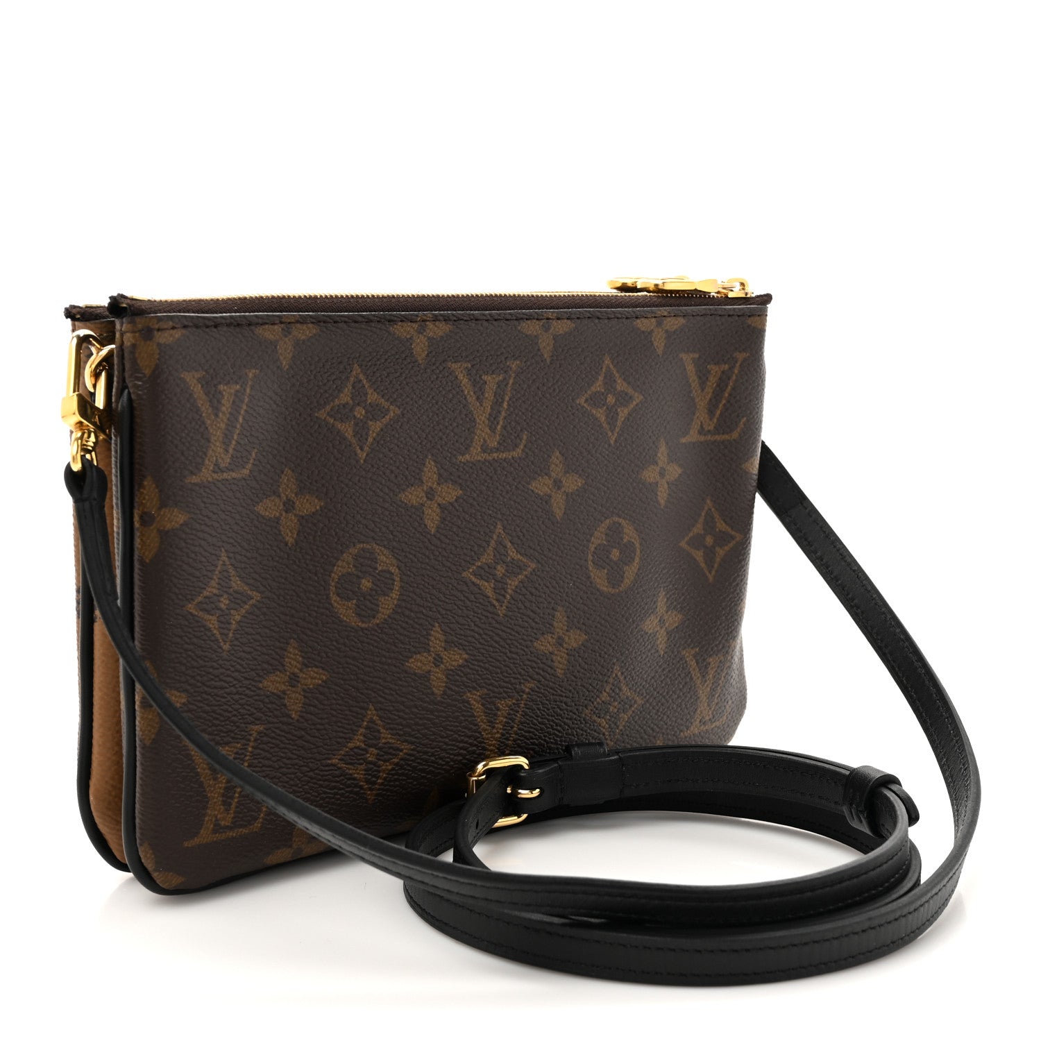 Louis Vuitton Reverse Monogram Giant Double Zip Pochette 3 of 11