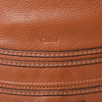 Chloe Calfskin Medium Marcie Satchel Tan 18 of 22