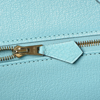 Hermes Togo Birkin 35 Bleu Atoll 16 of 36