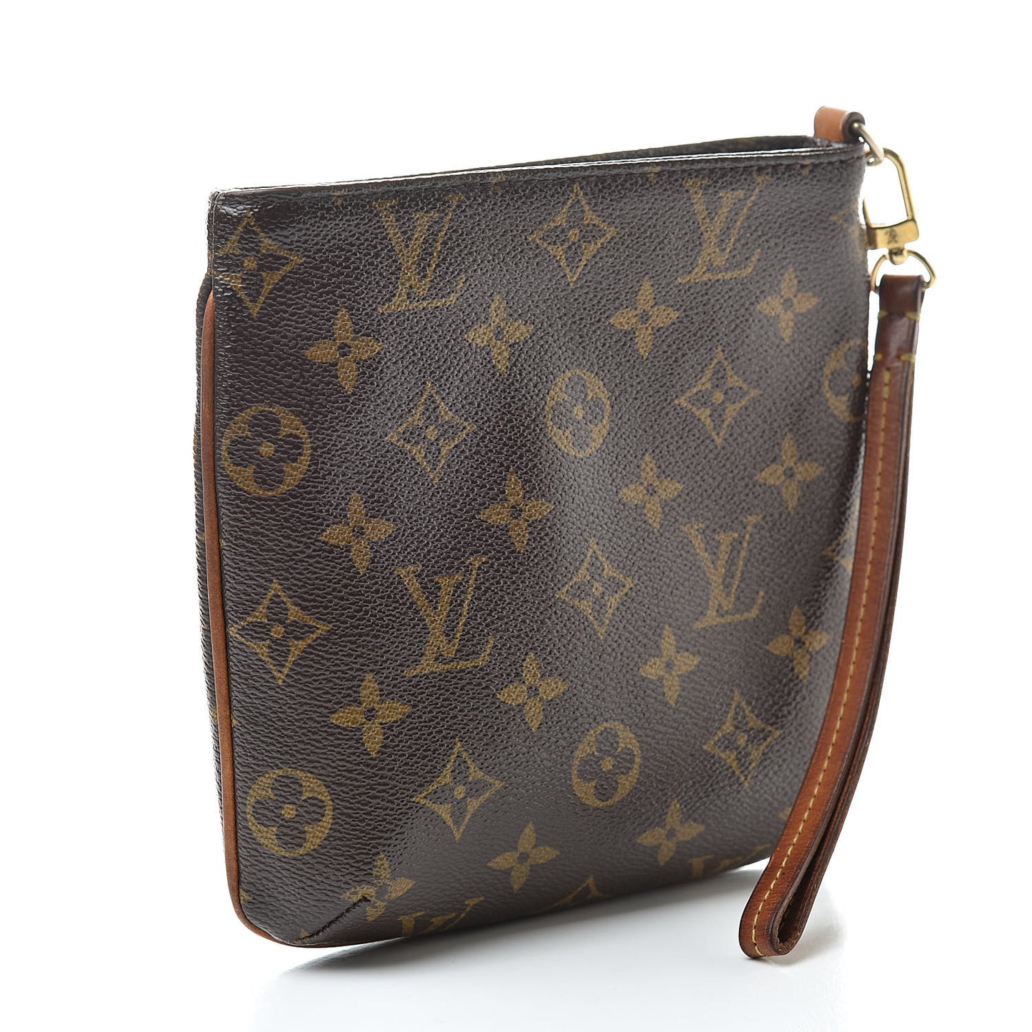 Monogram Partition Wristlet