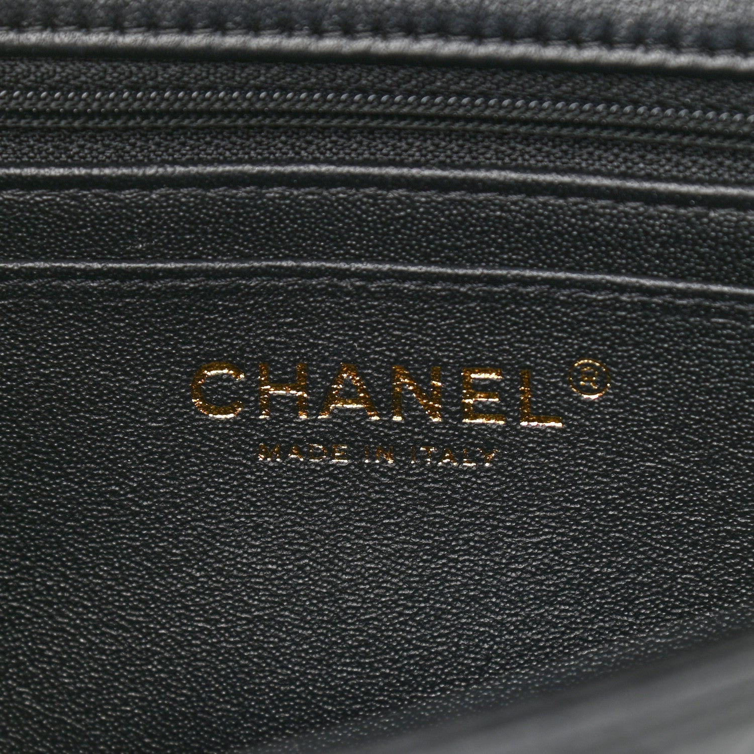 Chanel Lambskin Quilted Mini Top Handle Rectangular Flap Black 8 of 9