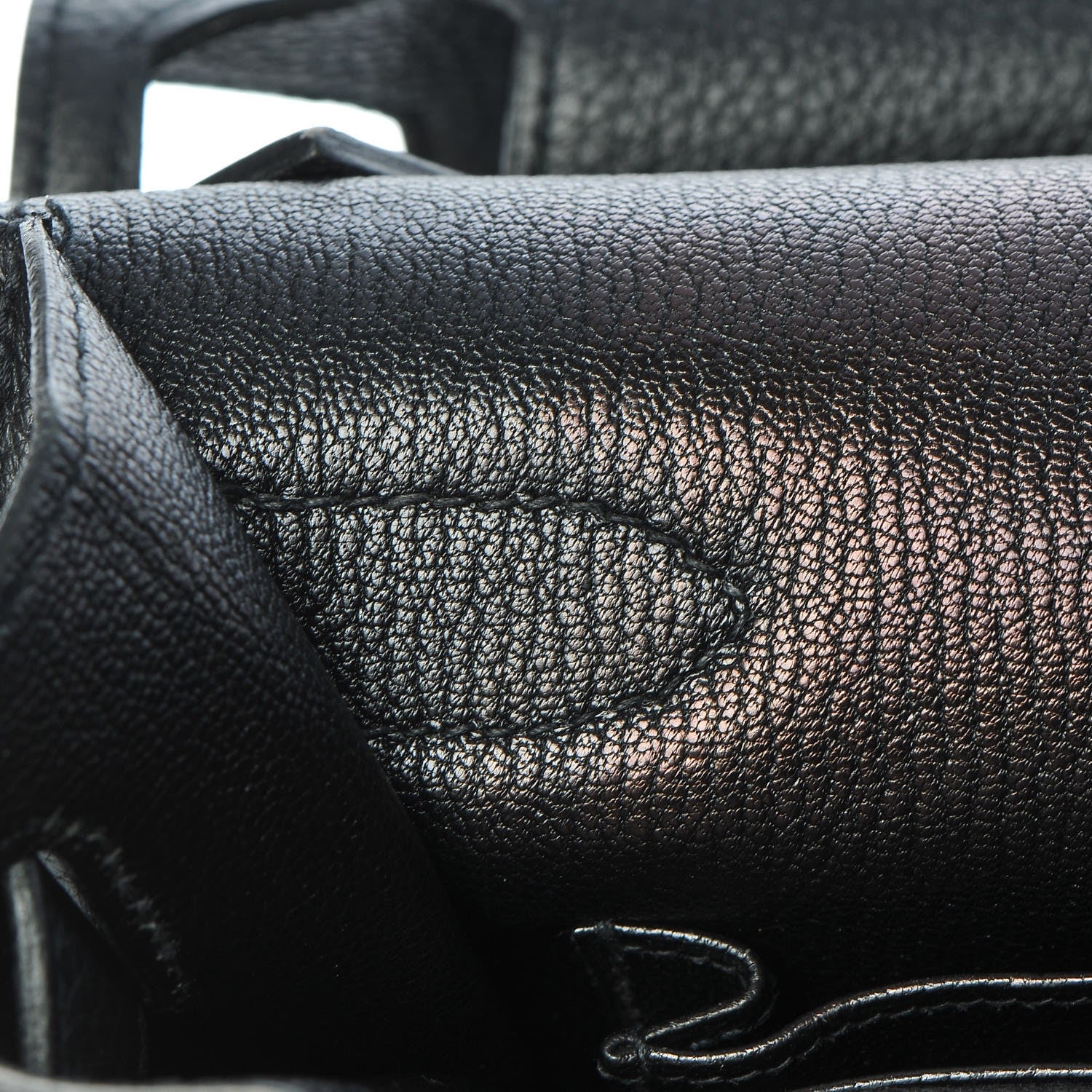 Hermes Taurillon Clemence Jypsiere 34 Black 28 of 34