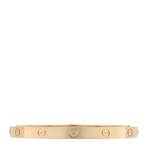 18K Yellow Gold LOVE Bracelet 19