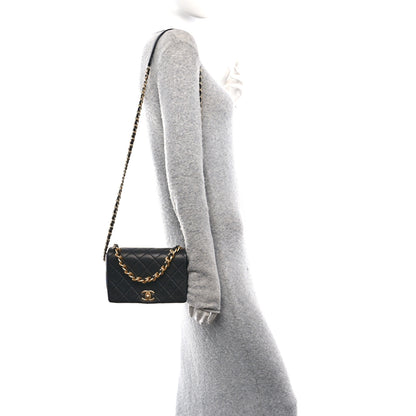 Chanel Caviar Quilted Small Fashion Therapy Flap Bag Black 2 of 11