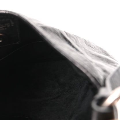 Saint Laurent Buffalo Horn Small Mombasa Hobo Black 5 of 10