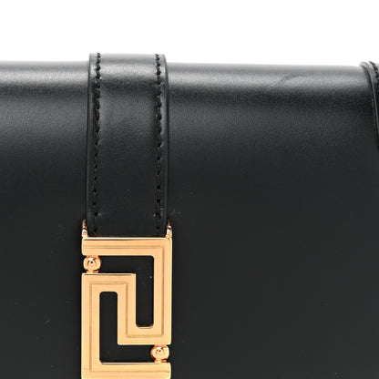 Versace Lambskin Mini Greca Goddess Shoulder Bag Black 7 of 10