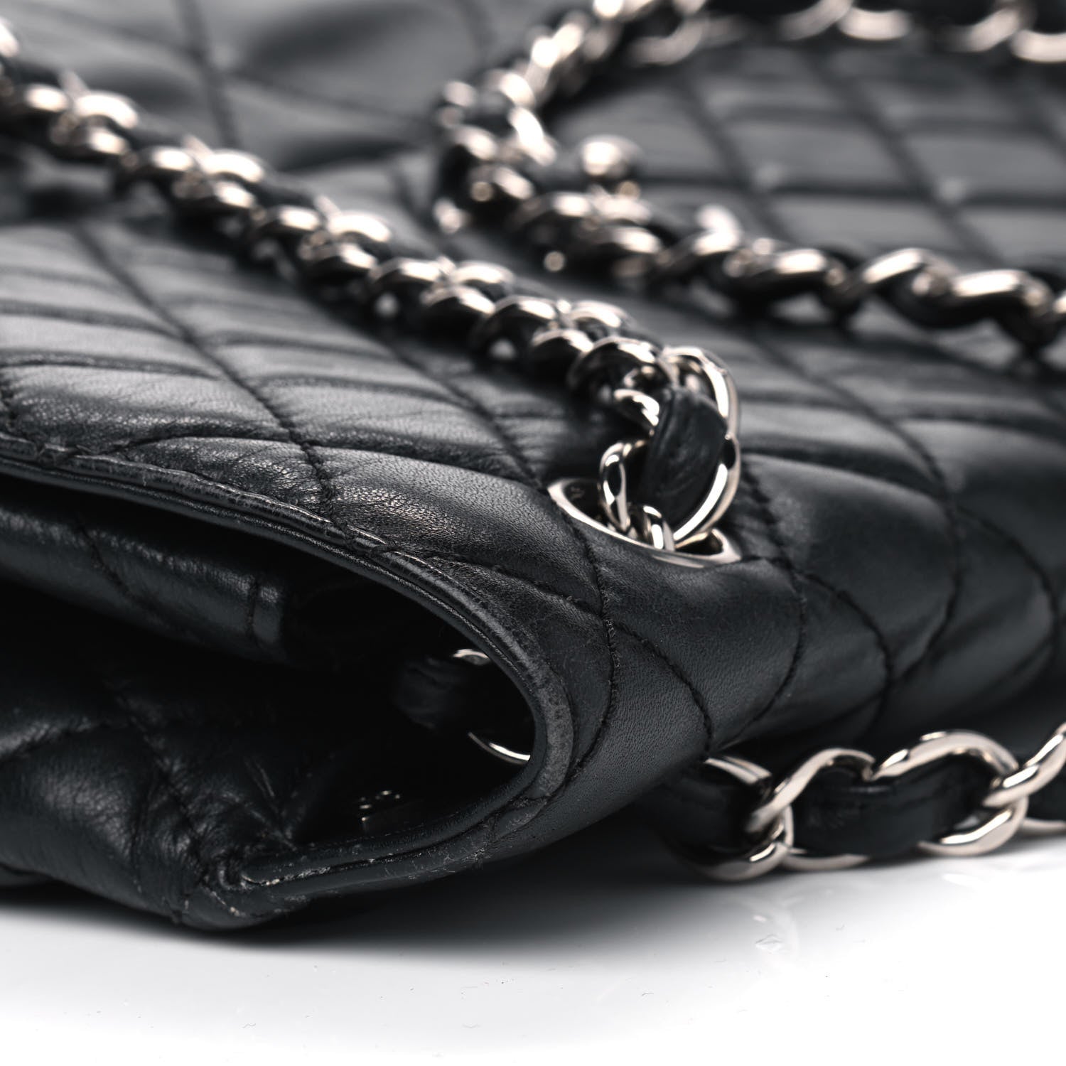 Chanel Calfskin Quilted In The Business Flap Bag Black 12 of 12