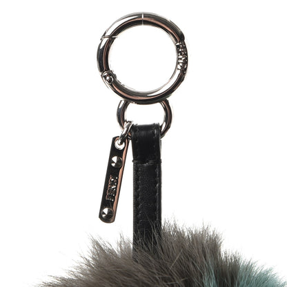 Fendi Fox Fur Pom Pom Bag Charm Multicolor 3 of 5