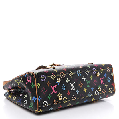 Louis Vuitton Monogram Multicolor Aurelia MM Black 3 of 14