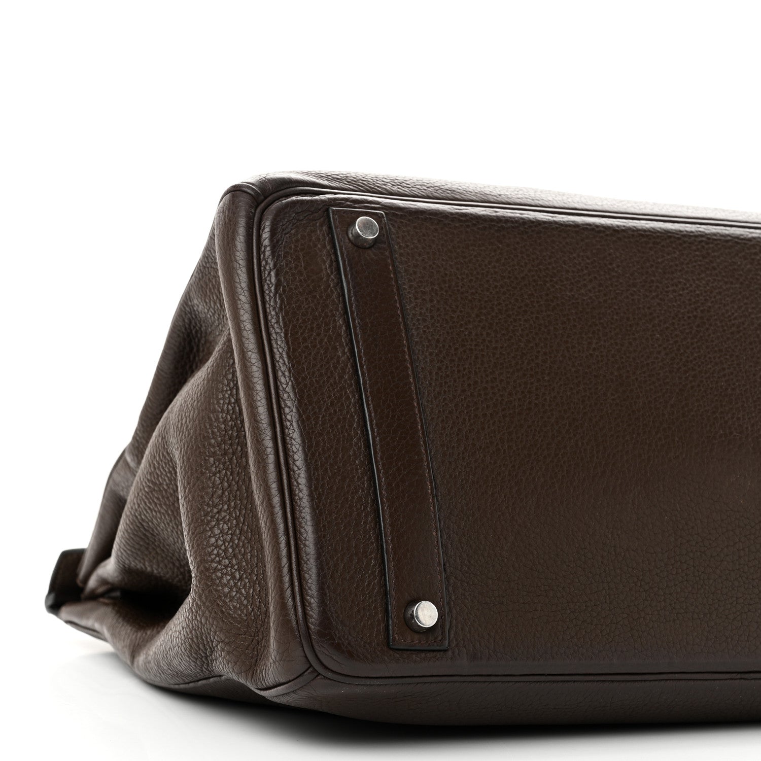 Hermes Taurillon Clemence Birkin 40 Cafe 9 of 10