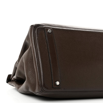 Hermes Taurillon Clemence Birkin 40 Cafe 9 of 10