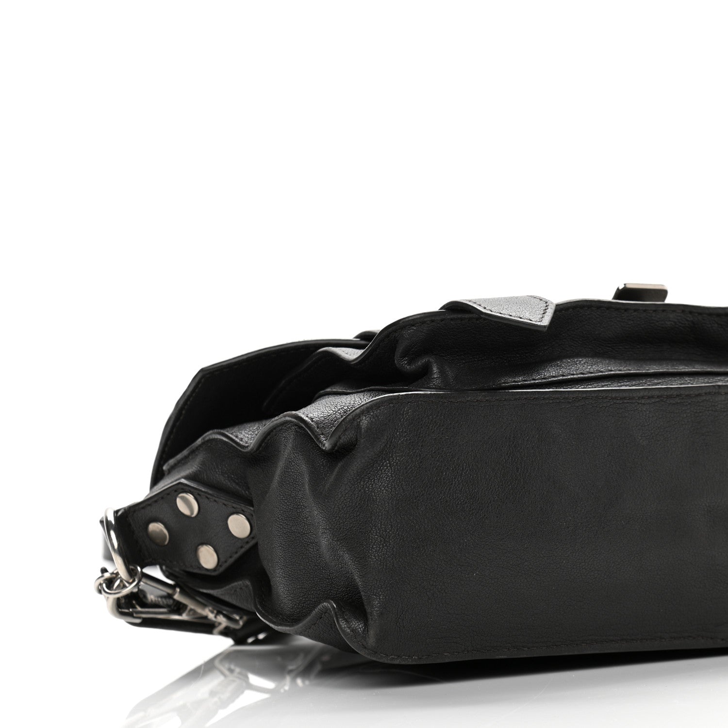 Proenza Schouler Lambskin Tiny PS1 Satchel Pepe 10 of 12