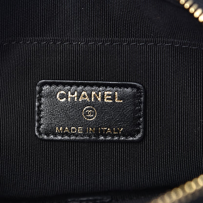 Chanel Lambskin Quilted Waist Bag Black 6 of 11