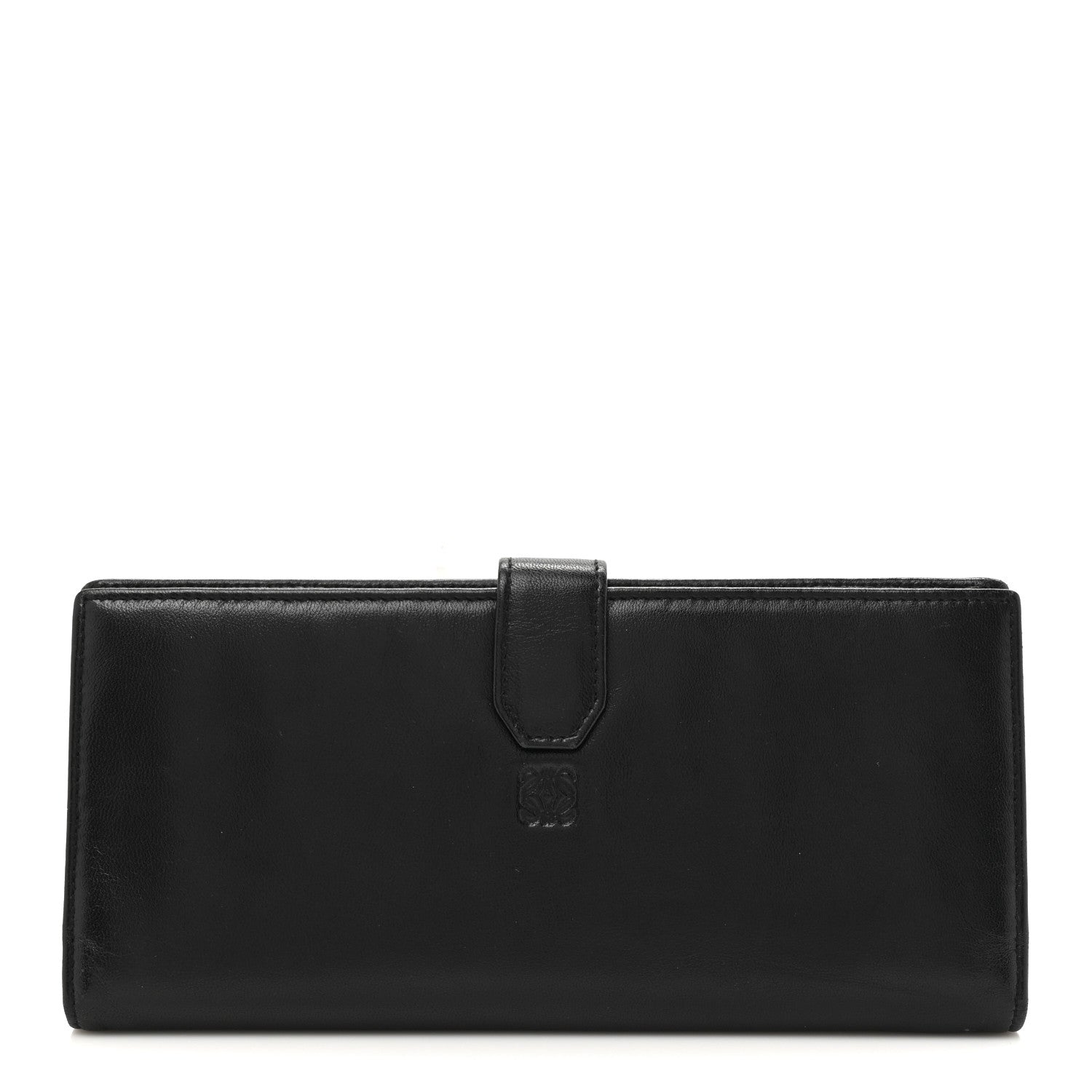 Loewe Calfskin Long Horizontal Wallet Black 1 of 10