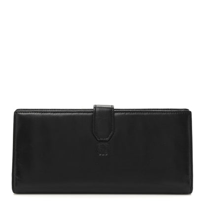 Loewe Calfskin Long Horizontal Wallet Black 1 of 10