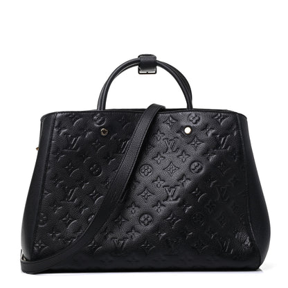 Louis Vuitton Empreinte Montaigne GM Black 1 of 3