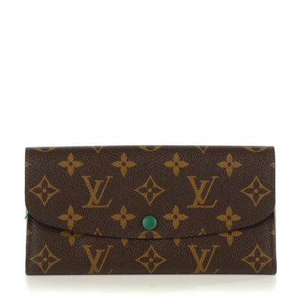 Louis Vuitton Monogram Emilie Wallet Vert 1 of 8
