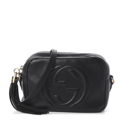 Gucci Pebbled Calfskin Small Soho Disco Bag Black 1 of 8