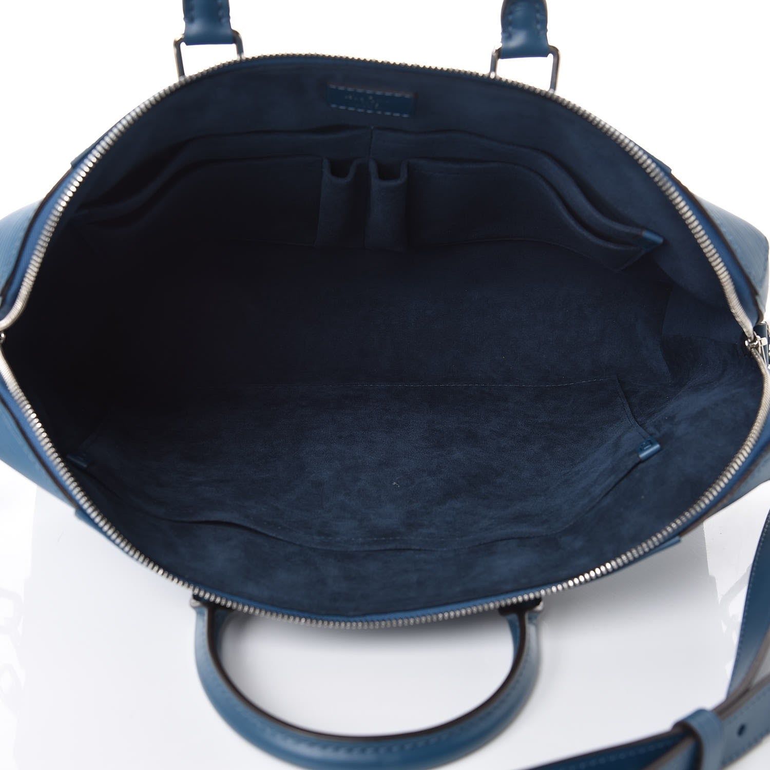 Louis Vuitton Epi Porte-Documents Jour Briefcase Blue Celeste 5 of 7