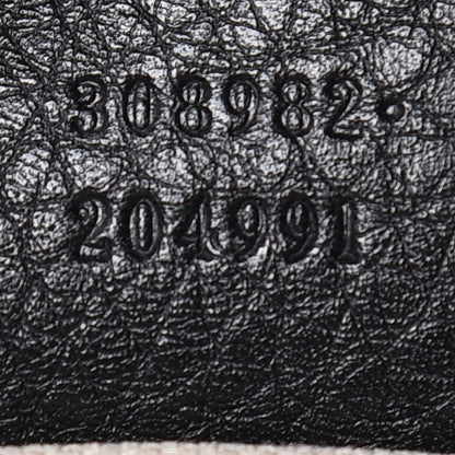 Gucci Pebbled Calfskin Medium Soho Chain Shoulder Bag Black 9 of 10
