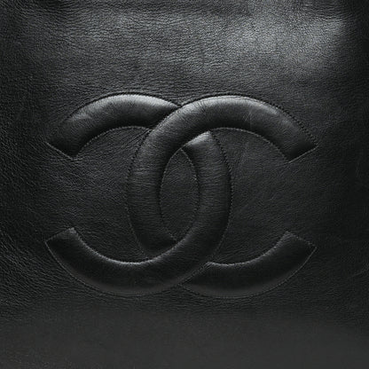 Chanel Lambskin Jumbo Shoulder Bag Black 7 of 9