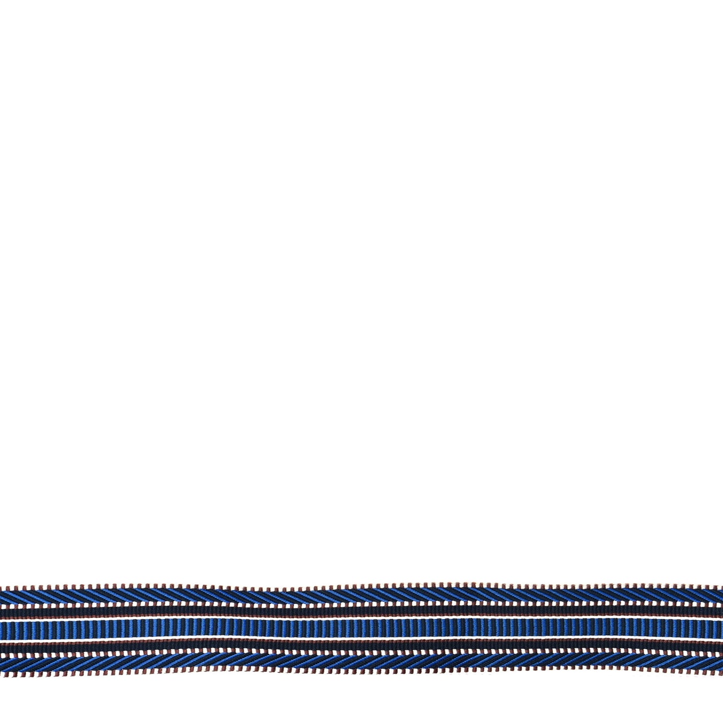 Toile Swift 50mm Sangle Cavale Shoulder Strap Bleu Zellige Indigo Black