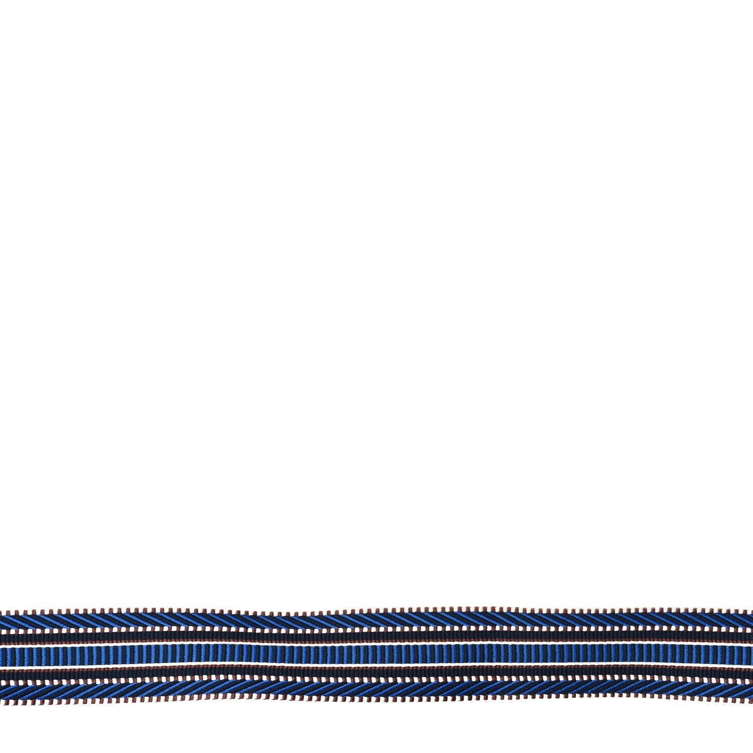 Hermes Toile Swift 50mm Sangle Cavale Shoulder Strap Bleu Zellige Indigo Black 3 of 5