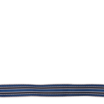 Hermes Toile Swift 50mm Sangle Cavale Shoulder Strap Bleu Zellige Indigo Black 3 of 5